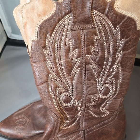 Size 8 Coconuts Cimmaron Western Cowboy Boots - Picture 7 of 8